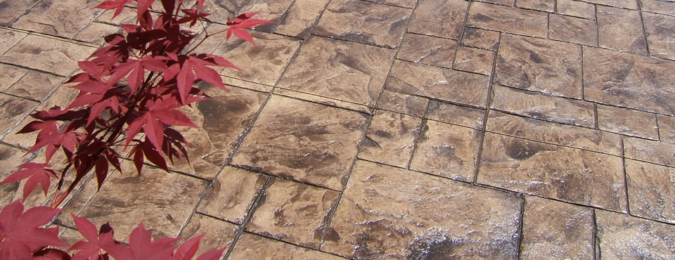 Brown Ashlar Slate Pattern