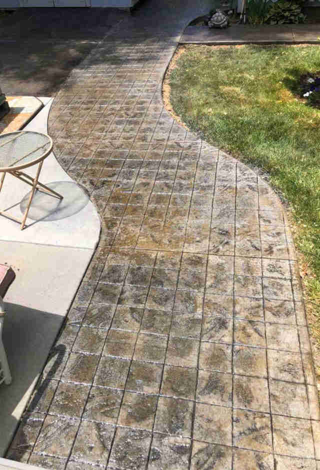 chorniak concrete wyoming walkway
