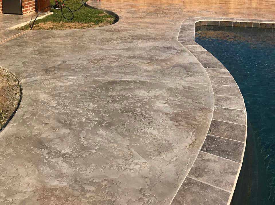 Myers Decorative Concrete Lafayette Louisiana Pool