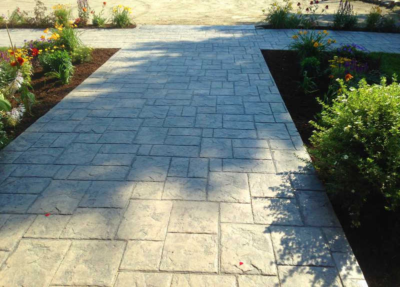 vermont hardscapes slate sidewalk