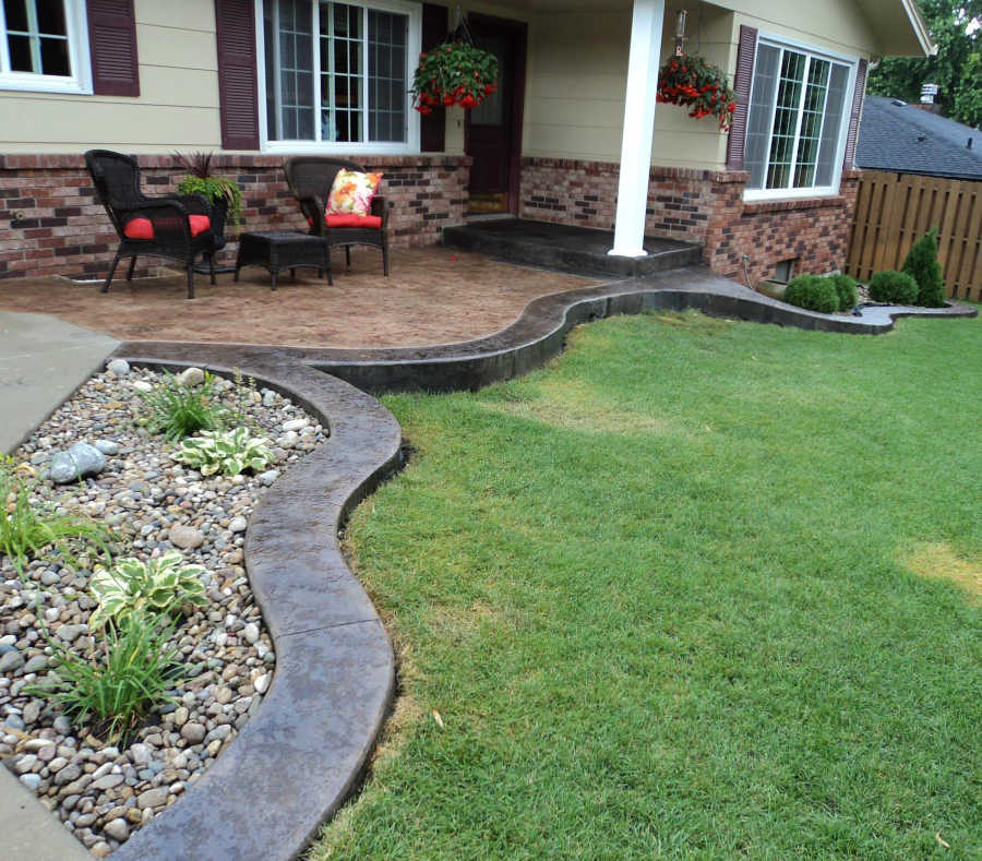 concrete edging