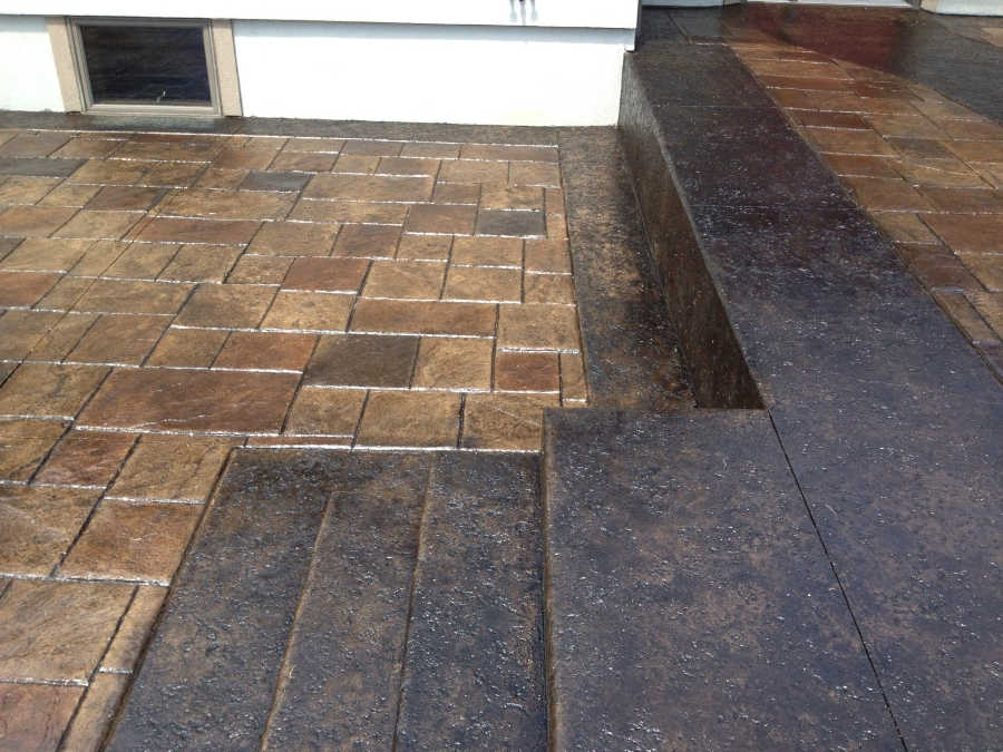 tan brown slate stone