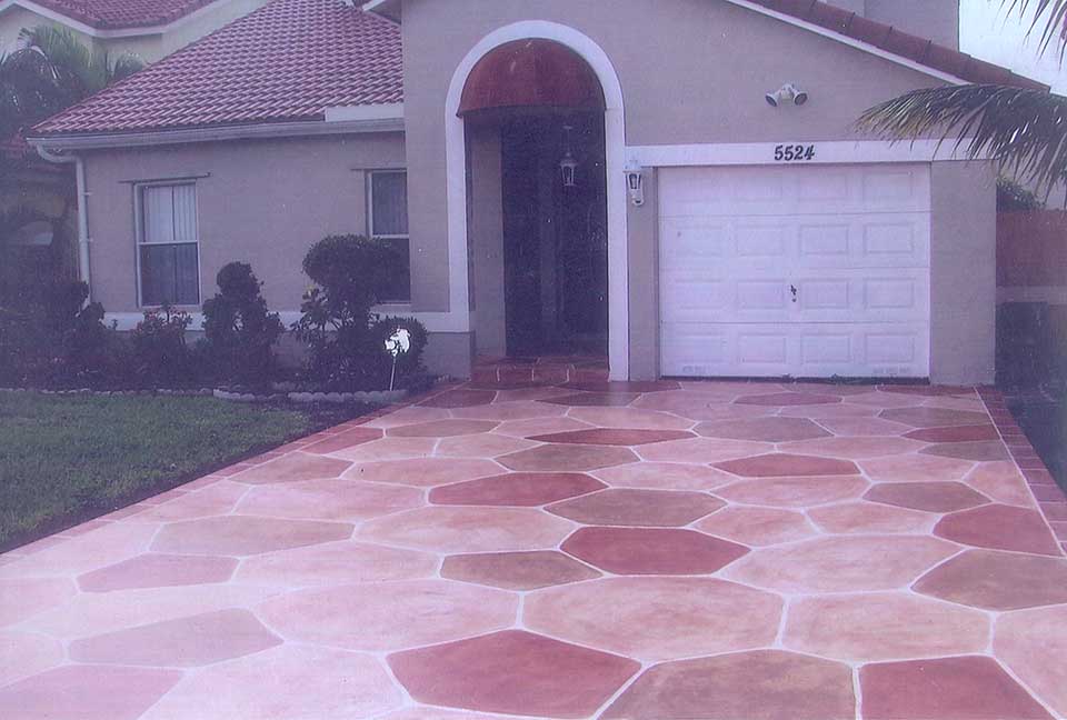 Concrete Driveway Overlay