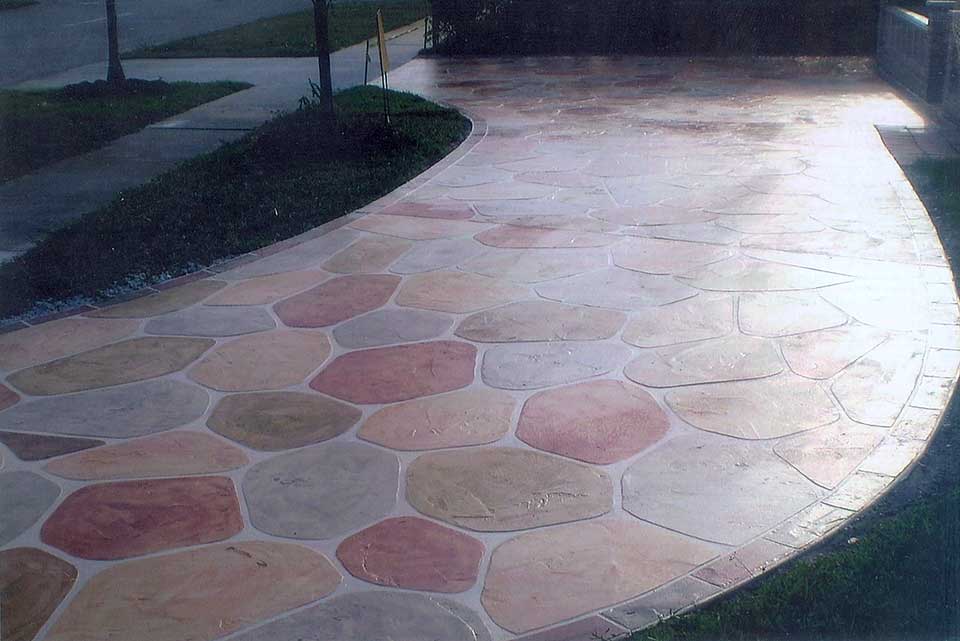 Concrete Walkway Overlay